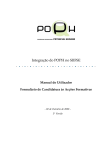 Manual do Utilizador - POPH