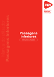 Passagens Inferiores - Manual do Utilizador