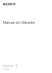 Xperia™ S Manual do utilizador