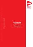 CYPECAD - Manual do Utilizador - Exemplo prático
