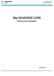 My MAERSK LINE