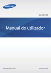 Manual do utilizador - Galaxy S6 Manual User Guide