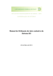 Manual de Utilização do Auto-‐cadastro do Sistema SI3