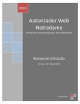 Autorizador Web Notredame