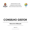 CONSELHO GESTOR - Prefeitura de São Paulo