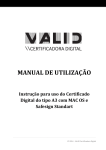 Manual Uso Certificado Digital em MAC OS VALID rev1