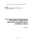 Simulação e projecção de alternativas de gestão para o montado de