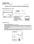manual de utilização do receptor residencial