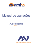 Manual Avalon TREINOS