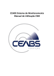 CEABS Sistema de Monitoramento Manual de Utilização CSM