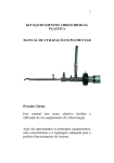 1 KIT EQUIPAMENTOS VIDEOCIRURGIA PLÁSTICA MANUAL DE