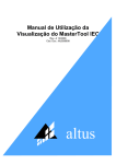 Manual de Utilização da Visualização do MasterTool IEC