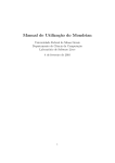 Manual de Utilização do Mondrian