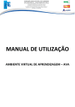 MANUAL DE UTILIZAÇÃO