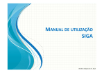 Manual de utilização SIGA 2
