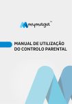 Tablet FLUXmini – Manual de Utilização do Controlo Parental