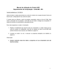 Manual de utilização do Cluster HPC Departamento de