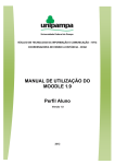 MANUAL DE UTILIZAÇÃO DO MOODLE 1.9 Perfil Aluno