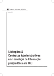 Licitações & contratos administrativos em TI