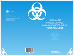 manual de biossegurança para laboratórios da tuberculose