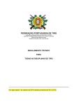 Regulamento Técnico para Todas as Disciplinas de Tiro