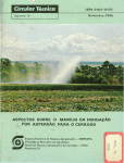 aspectos sobre o manejo da irrigação por - Ainfo