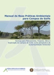 Manual de Boas Práticas Ambientais para Campos de Golfe