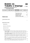 BTE I 30 - Boletim do Trabalho e Emprego