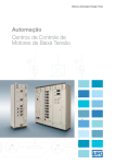 centros de controle de motores de baixa tensão