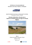 REPÚBLICA DE MOÇAMBIQUE Ministério das Obras