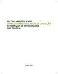 recomendações sobre comissionamento e início de operação