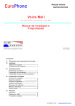 Voice Mail - Eurosolution, Lda