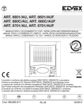 ART. 6601/AU, ART. 6601/AUF ART. 660C/AU, ART