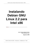 Instalando Debian GNU Linux 2.2 para Intel x86
