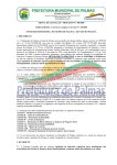 EDITAL DE LICITAÇÃO - PROCESSO Nº. 406/2008 MODALIDADE