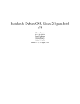 Instalando Debian GNU Linux 2.1 para Intel x86