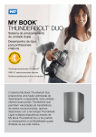 My Book® Thunderbolt™ Duo Dual-drive storage