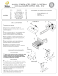 MANUAL DE INSTALAÇÃO CAPTIVA COM LED