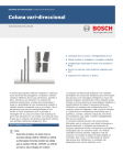 Folha de Dados - Bosch Security Systems