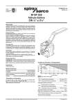 M10F ISO Válvula Esfera DN ¼" a 2½"