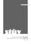 manual de instalação Revestimento do Stûv 21(V2) [pt]