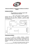 Manual de Instalação e Programação do Módulo de Voz MV