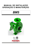 MANUAL DE INSTALAÇÃO OPERAÇÃO E MANUTENÇÃO