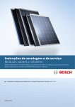 Manual de Instalação - Painéis FV Bosch (pt)