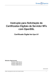 instrução de solicitacao certificado servidor NFe com Openssl rev4