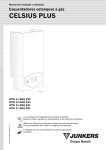 Esquentadores estanques a gás CELSIUS PLUS