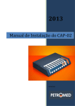 (manual de instalação CAP-02 v2.6)