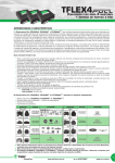 TFLEX4 Conversor flex para 4 injetores + sistema de partida a