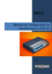 (manual de configuração de bombas CAP-02 v1.3)