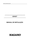 MANUAL DE INSTALAÇÃO